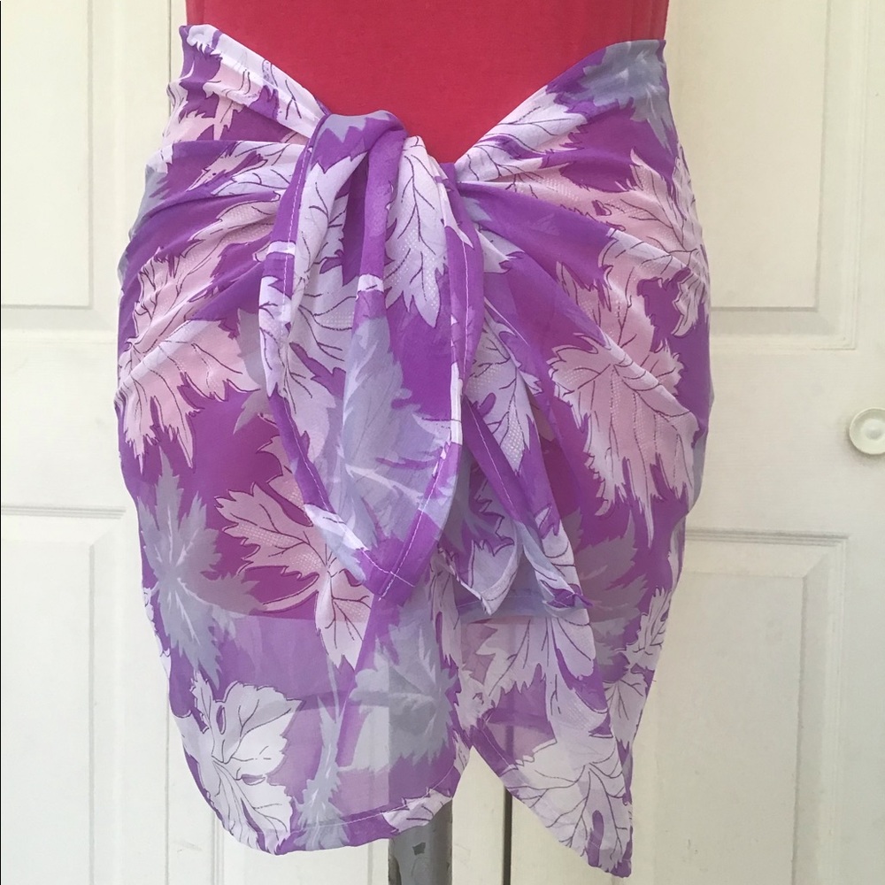 NWOT Mini Sarong Handmade from Vintage Sari Fabric